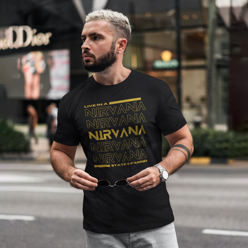 Nirvana State Of Mind Black T-shirt