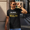 Balance Health & Wealth Black T-shirt