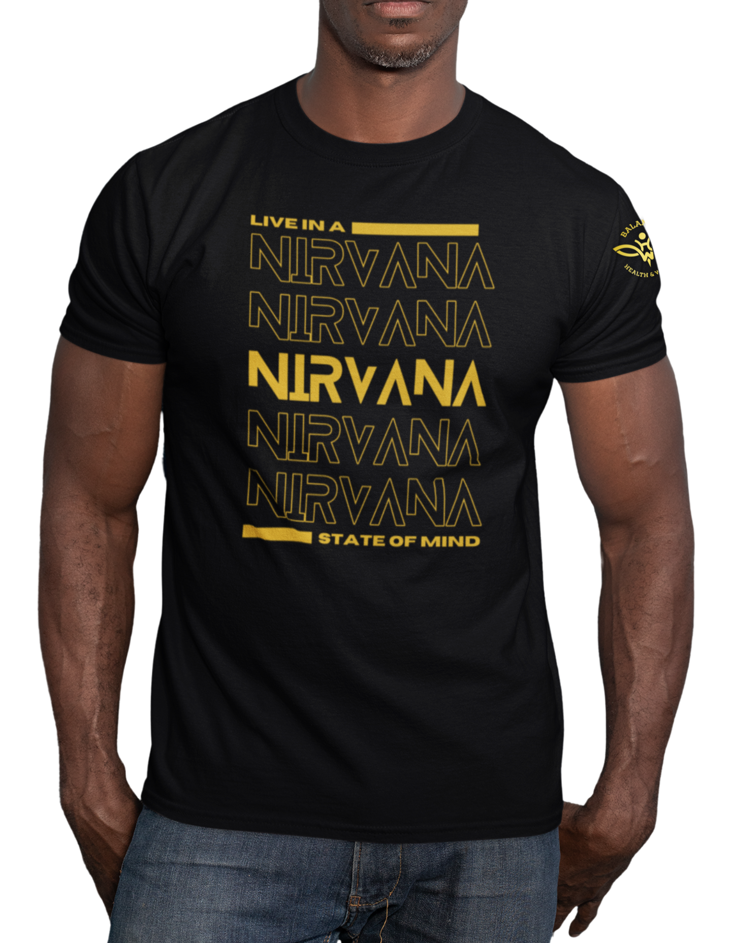 Nirvana State Of Mind Black T-shirt