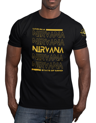 Nirvana State Of Mind Black T-shirt